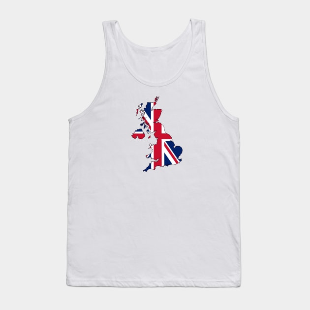 United Kingdom Tank Top by Wickedcartoons